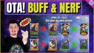 Marvel Snap Ita: OTA! Cambiano 4 Carte tra BUFF & NERF!