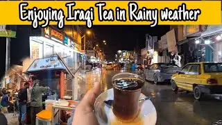 Trying famous iraqi Tea  | Aamir jokhio