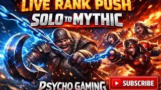 MLBB LIVE Ranked Match 🔴 Solo Rank Push to Mythic | Psycho Gaming