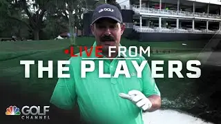 Johnson Wagner recreates Scottie Scheffler's sand shot on 16 | Live From the Players | Golf Channel