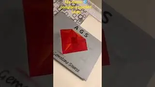 The Painted Logo of my Gems 💎 company - Afghan Gemstone Source #gems #gemstone #sell #buy #afghan