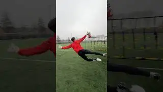 CRAZY REACTION TRAINING ⚡️ #goalkeeper #goalkeepertraining