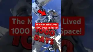 🔴 The Man Who Spent 1,000 Days in Space &ndash; INSANE World Record! 🌍🚀 #spacelover #space