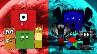 Looking A Uncannyblocks band but Different (1M-10M) Uncanny VS Normal Cover Remix | Sounds great!