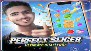 Perfect slices 🍉cutting  🔪game live ! ASMR GAMING LIVE  #shorts #perfectslices