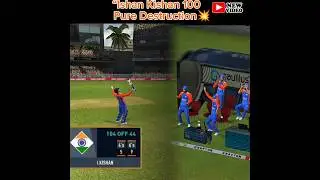 Ishan Kishan😱 ka toofani 100, har ball pe dhamaka!🏏💥#isankishan #gaming #cricket #cricketlover