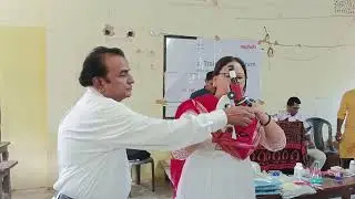 Narsing High school Silchar Assam Teacher explaining the parts of Compound microscope 🔬 12-10-2025