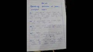 OPERATING PROCEDURE OF PHOTOMULTIPLIER TUBE 🤞#jhwconcepts #viral #procedure#photomultipliertube#neet