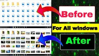 How to show picture thumbnail | how to show picture thumbnails in windows 10