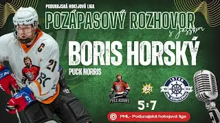🔥 Pozápasový rozhovor: Boris Horský (Puck Norris) 