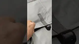 клапан в тенте для заправки лодки бензином наш сайт tentnalodku.ru #boatcover