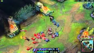 [S6] OP MID RYZE IN BRONZE 2!!! - LoL Ranked Game
