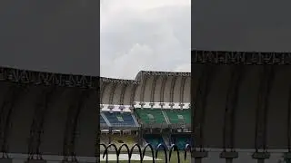 LED LIGHTS INSTALL IN IMRAN KHAN CRICKET STADIUM PESHAWAR #cricket #highlight #football #live