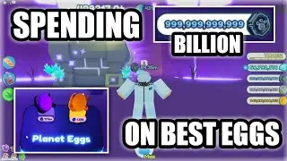 SPENDING 999 BILLION TECH COIN ON NEW TECH EGGS - PET SIMULATOR X