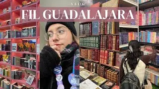 sobreviví a 9 días de FIL GUADALAJARA | vlog 2024 📚🤩🩷