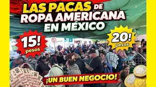 Las PACAS De ROPA 🇺🇸 AMERICANA🇲🇽 En México 💵 Un buen negocio