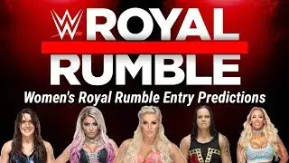 WWE Women's Royal Rumble 2020 Entry Predictions