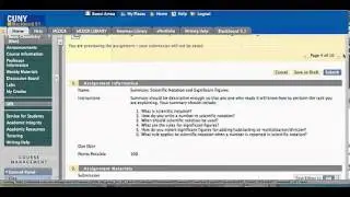 Introduction to CHM 101 on Blackboard