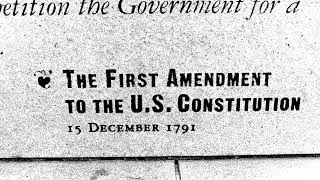 The First Amendment of the U S Constitution