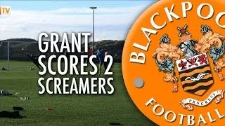 Bobby Grant Scores Two Screamers In Training