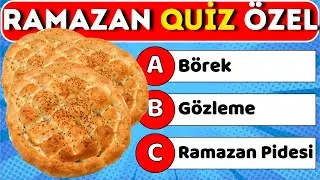 Ramazan Quiz &Ouml;zel Testi ! 🌙 Ramazan Bilgi Yarışması 🧠 36 Ramazana &Ouml;zel Soru 🔍