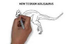 How to draw Agilisaurus