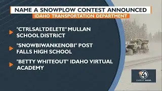 Name a snowplow contest announced