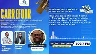 L’émission CARREFOUR reçoit, le mardi 1er juillet 2025, l’économiste Thomas Lalime
