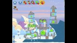 Angry Birds Friends Facebook - Winter Tournament Level 6 3 Star Walkthrough Week 1 Christmas