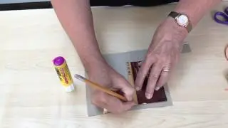 ACCORDION BOOK: Adding Covers and a Tie
