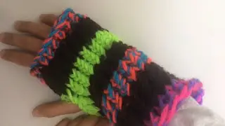How to Knit a Fingerless Glove - Easy step by step