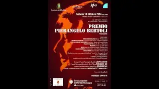 Premio Pierangelo Bertoli 2014 2&deg; edizione