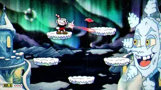 Cuphead &mdash; Snow Cult Scuffle | A Perfect Expert Run (4K 60fps, PS4 Pro)