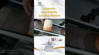🎬 HYCL 150P Automatic Sticker Labeling Machine for Round Water Bottle |🛒 #labelingmachine