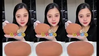 ASMR MUKBANG Thousand Layer Cake And Waxy Sound 크림 chocolate cake dessert recipe