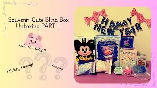 Souvenir Cute Blind Box Unboxing Part 1!