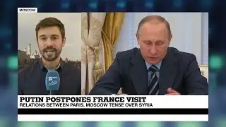 Russia: Putin postpones Paris visit amid diplomatic row over Syria