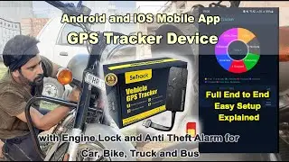 GPS Tracker Full Installation on Bullet | Easy Steps | 2023 | With Android & iOS Mobile App.