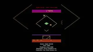 Alpha Shield - 1983 - Atari 2600 ( Atari VCS ) (Shorts) #game #atari #atari2600 #atarivcs #retrogame