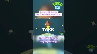 Celebrate European Day of Languages Multilingual Song for kids! Thank you in 40+ languages! 🌍