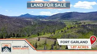 Beautiful Corner Lot, Mountain Views & Train Tracks In Forbes Park, Fort Garland CO