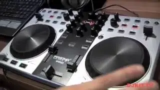 Gemini FirstMix Pro Advanced USB MIDI DJ Controller with Soundcard @ MUSIKMESSE 2012 with DJkit.tv