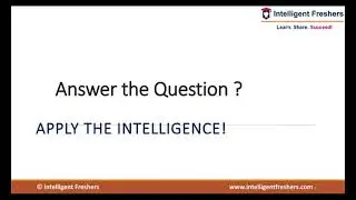 Initiative of Intelligent Freshers 