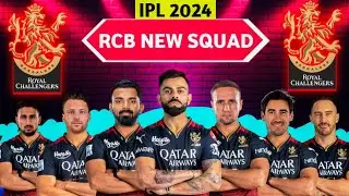 IPL 2024 | Royal Challengers Bangalore New Squad | RCB Team Full Players List 2024 | RCB 2024