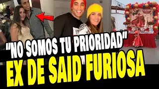 EX DE SAID PALAO LE MANDA INDIRECTA POR NO ASISTIR AL CUMPLEAÑOS DE SU HIJA