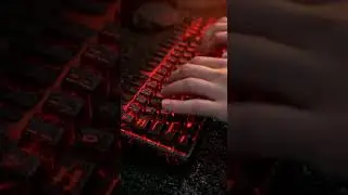 [AI ASMR] Magma keyboard tapping