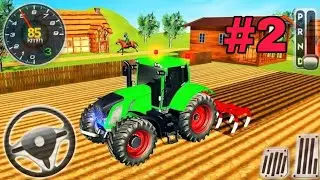 Real Tractor Driving Simulator 2023 -  Farming Transport Walkthrough #2 - Android GamePlay - SurTagg