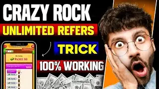Crazy Rock App|Unlimited Invites ?|10 purple Horn Or 12 purple Horn?|Withdraw Posible?| Real or Fake