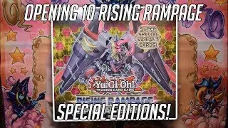 Yu-Gi-Oh! Opening 10 Rising Rampage Special Editions!