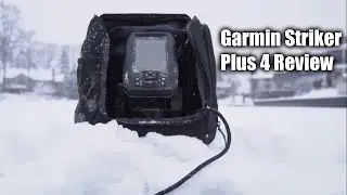 Обзор комплекта Garmin Striker Plus 4 для подледной рыбалки
